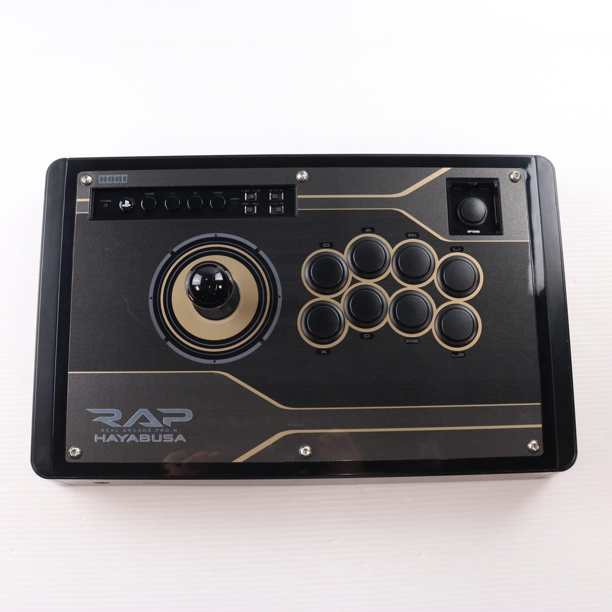 【中古即納】[ACC][PS4] リアルアーケードPro.N HAYABUSA(リアルアーケードプロNハヤブサ) for PlayStation4/PlayStation3/PC HORI(PS4-092)(20170701)