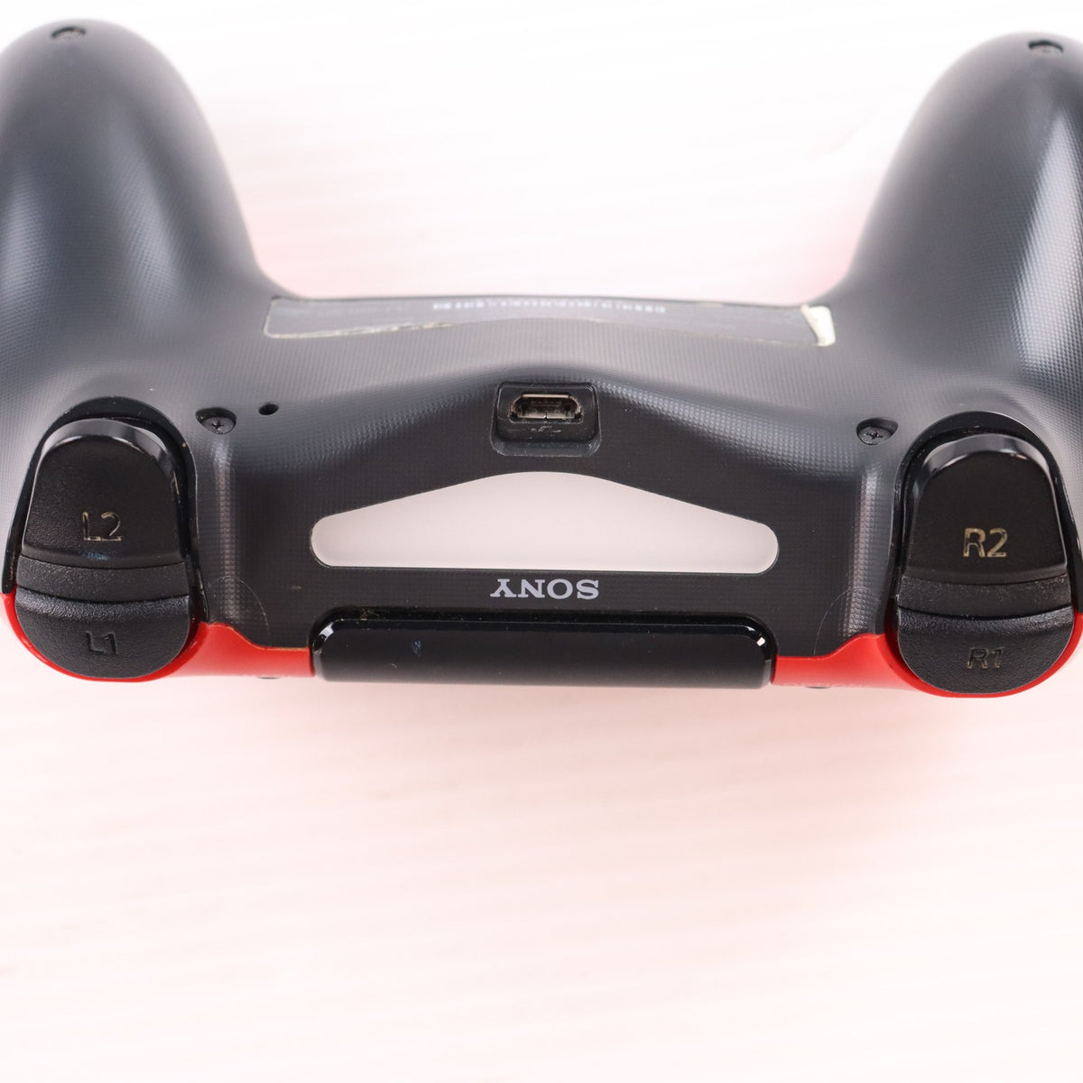 【中古即納】[ACC][PS4] ワイヤレスコントローラー デュアルショック4(DUALSHOCK4) マグマ・レッド SIE(CUH-ZCT1J01)(20140222)