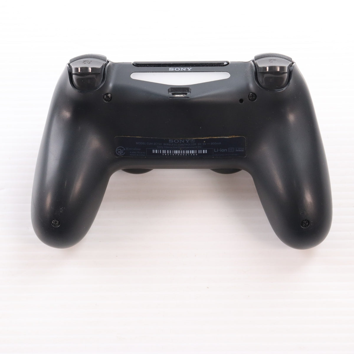【中古即納】[ACC][PS4] ワイヤレスコントローラー DUALSHOCK4(デュアルショック4) ジェット・ブラック SCE(CUH-ZCT2J)(20160915)
