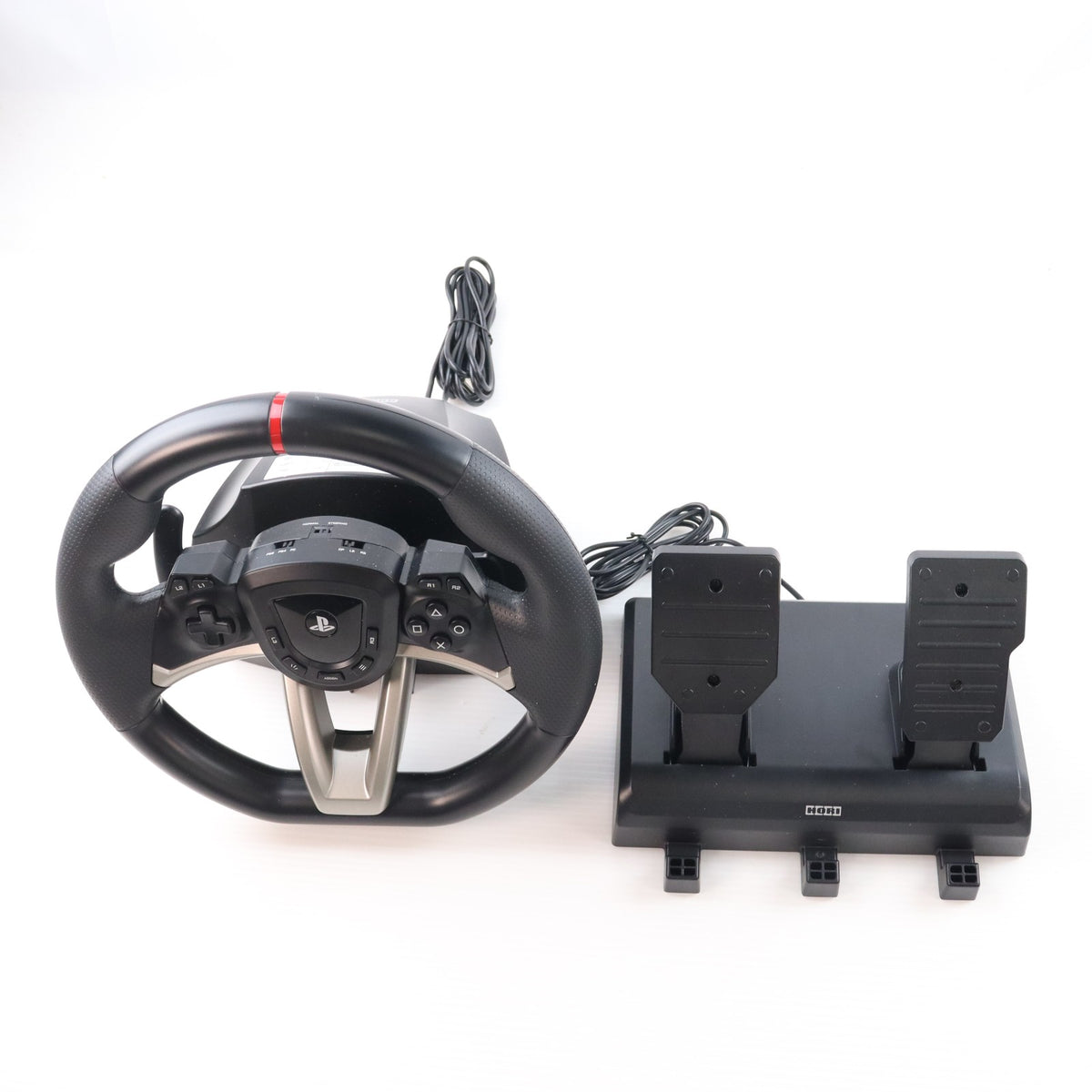 【中古即納】[ACC][PS5] Racing Wheel Apex(レーシングホイールエイペックス) for PlayStation5/PlayStation4/PC HORI(SPF-004)(20220228)
