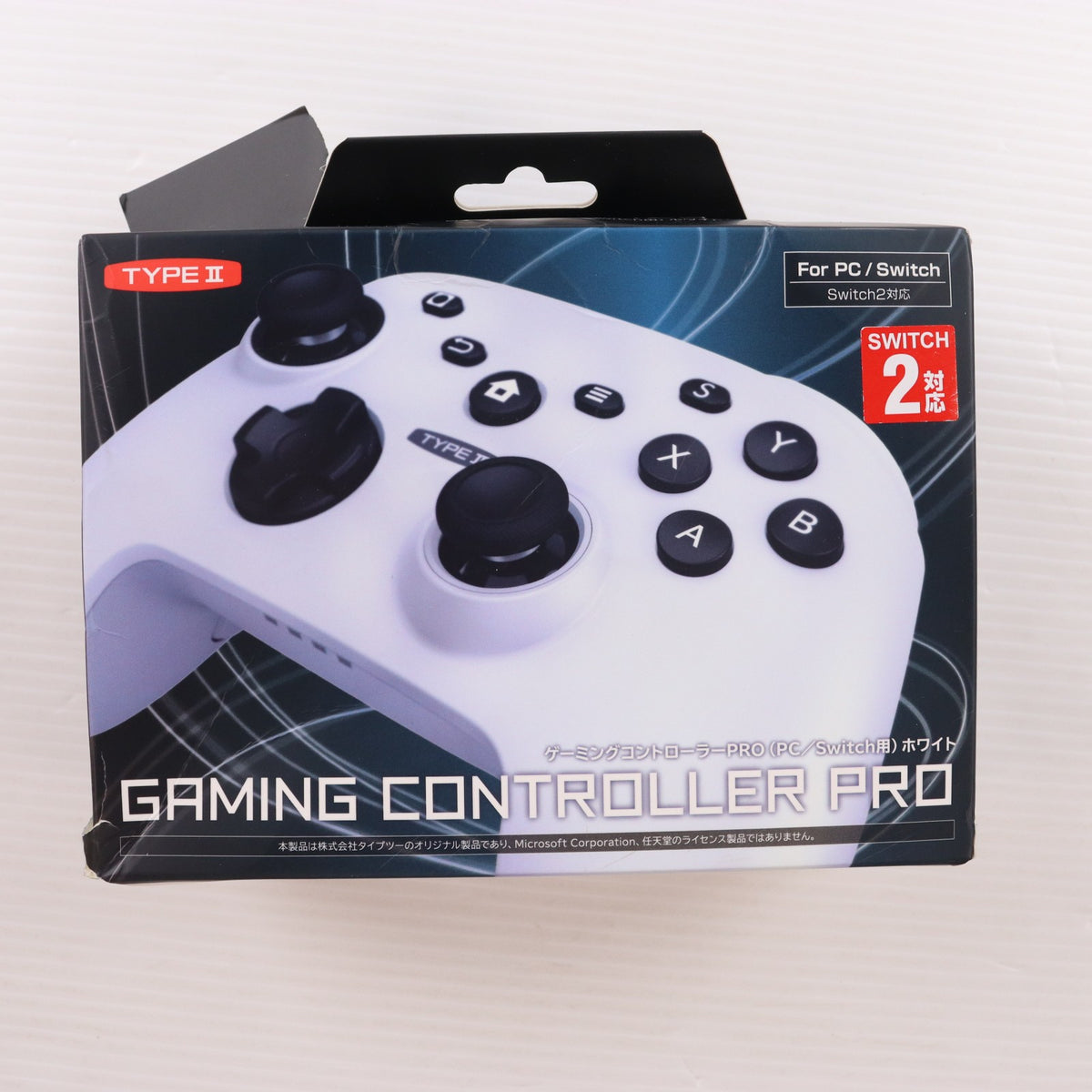 【中古即納】[ACC][Switch] ゲーミングコントローラーPRO(プロ) (PC/Switch用)(PC/スイッチ用) ホワイト タイプツー(T2-GCPWL-WH)(2025年5月)