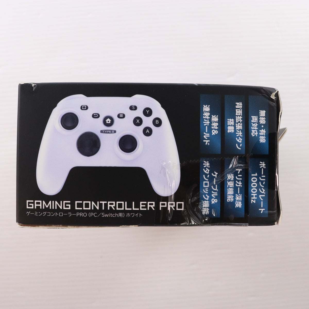 【中古即納】[ACC][Switch] ゲーミングコントローラーPRO(プロ) (PC/Switch用)(PC/スイッチ用) ホワイト タイプツー(T2-GCPWL-WH)(2025年5月)