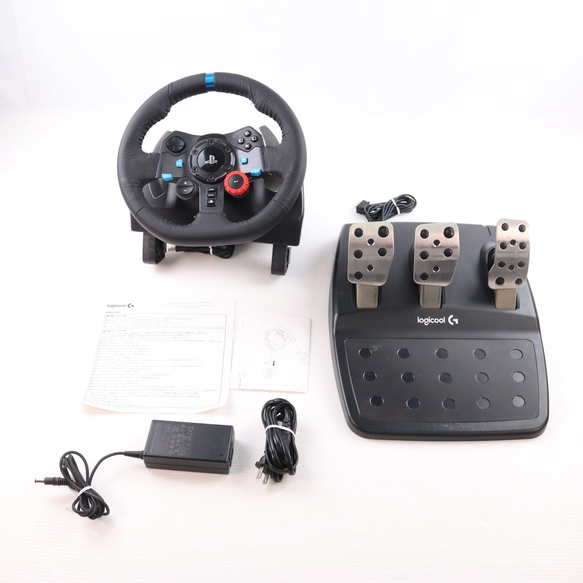 【中古即納】[ACC][PS4] G29 ドライビングフォース ソニーライセンス商品 Logicool(ロジクール)(LPRC-15000)(20150625)