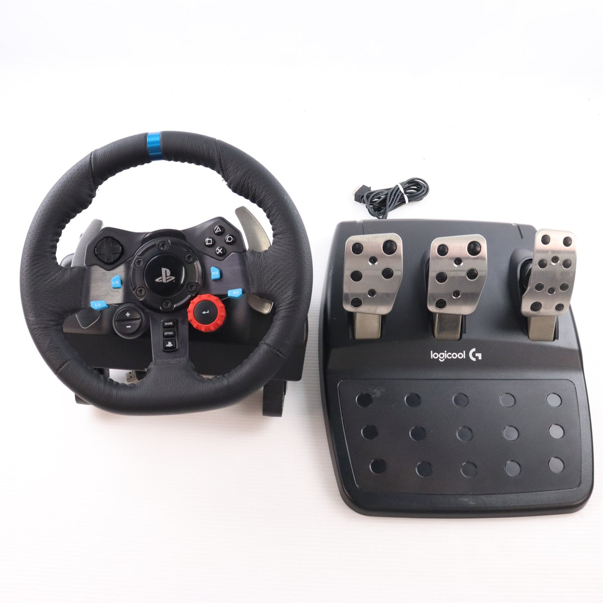【中古即納】[ACC][PS4] G29 ドライビングフォース ソニーライセンス商品 Logicool(ロジクール)(LPRC-15000)(20150625)