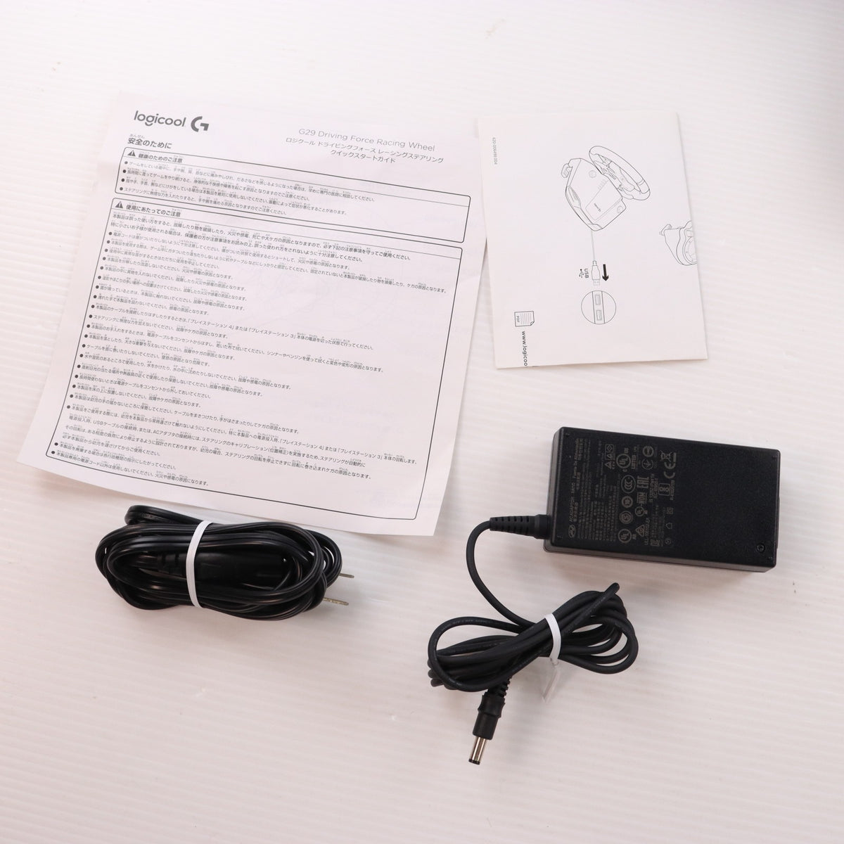 【中古即納】[ACC][PS4] G29 ドライビングフォース ソニーライセンス商品 Logicool(ロジクール)(LPRC-15000)(20150625)