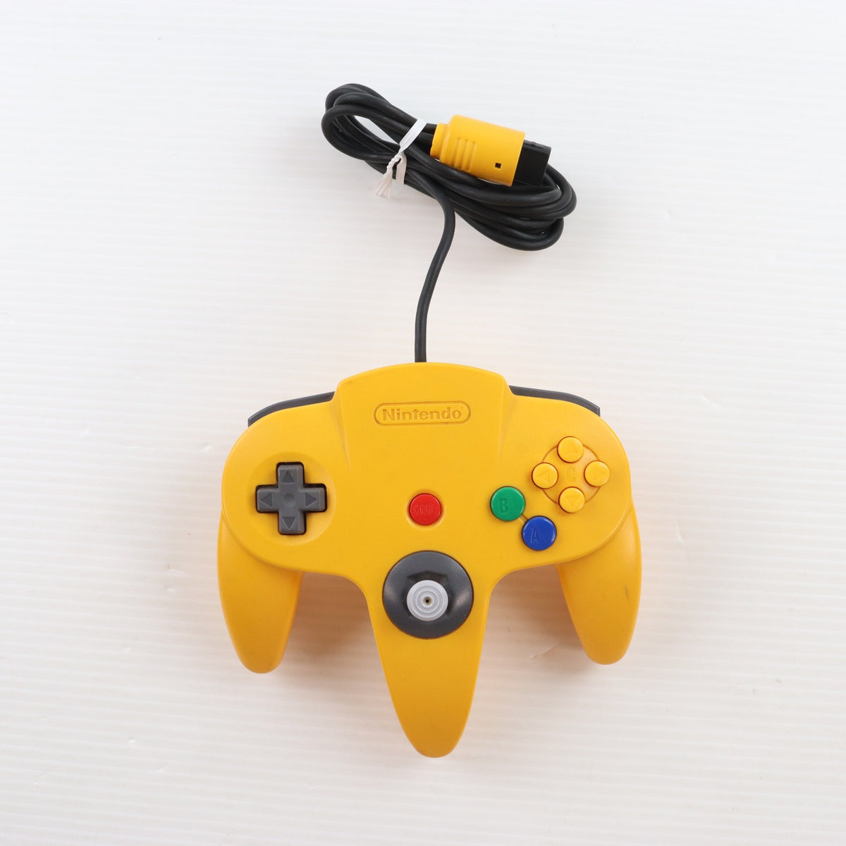 【中古即納】[ACC][N64] NINTENDO64(ニンテンドウ64) コントローラ ブロス(イエロー) 任天堂(NUS-005-CY)(19960623)