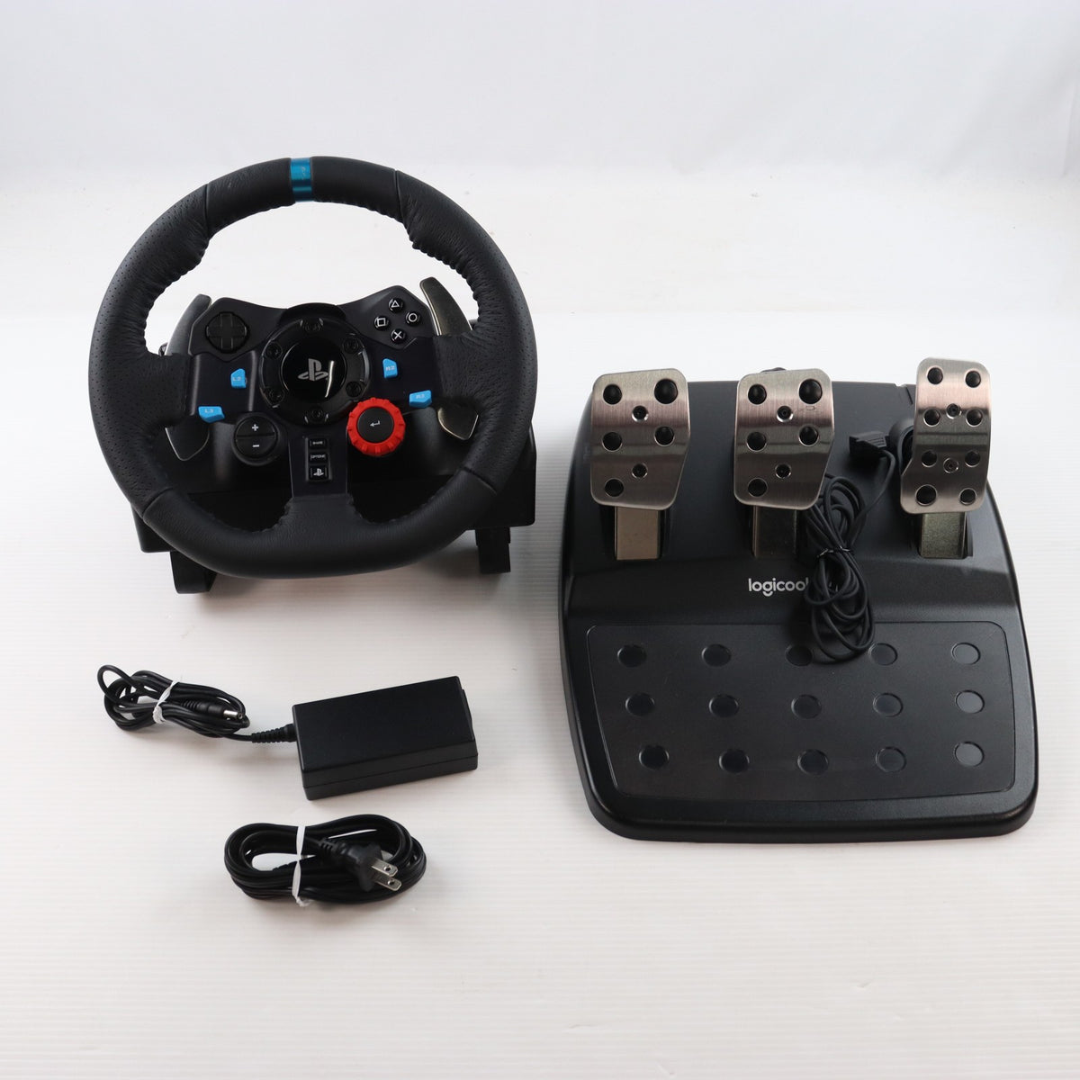 【中古即納】[ACC][PS4] G29 ドライビングフォース ソニーライセンス商品 Logicool(ロジクール)(LPRC-15000)(20150625)