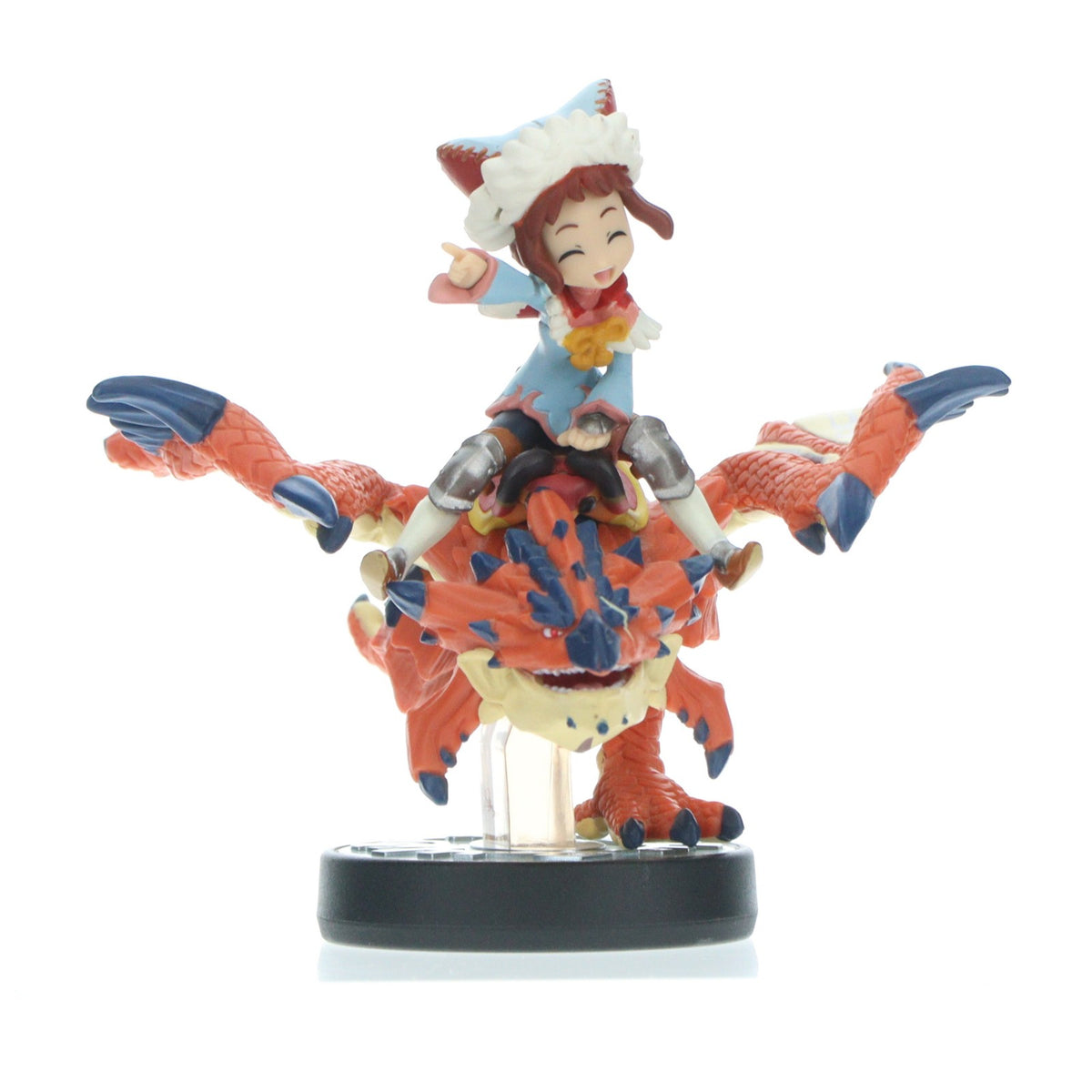 【中古即納】[ACC][Switch] amiibo(アミーボ) 隻眼のリオレウス&ライダー(女の子) モンスターハンター ストーリーズ カプコン(CSZ-2866MH1800)(20161008)