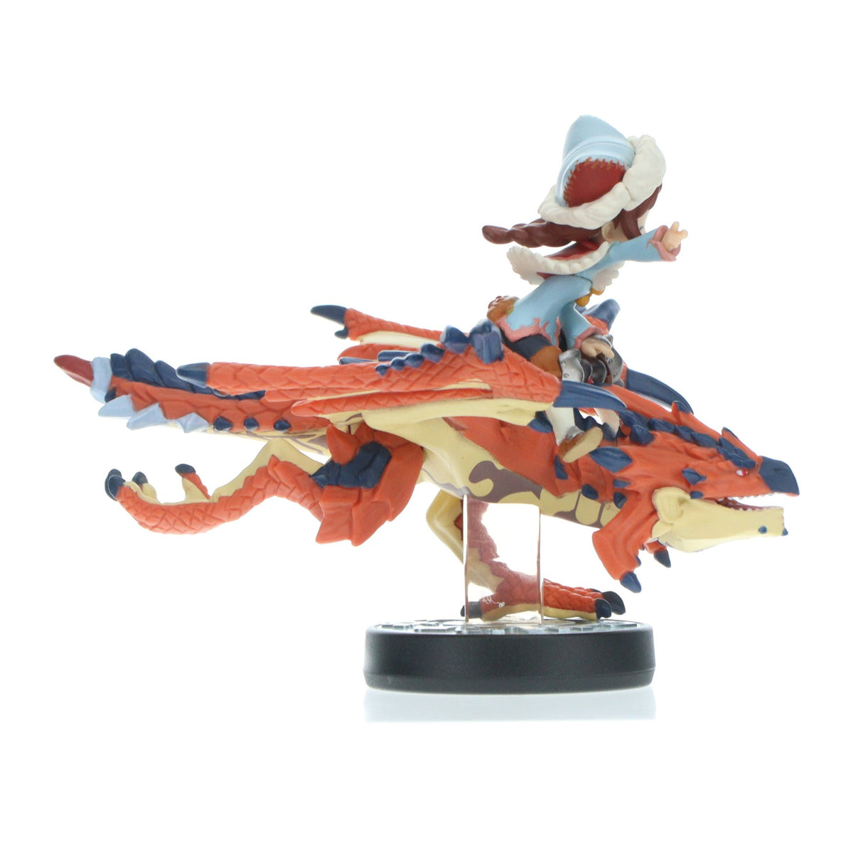 【中古即納】[ACC][Switch] amiibo(アミーボ) 隻眼のリオレウス&ライダー(女の子) モンスターハンター ストーリーズ カプコン(CSZ-2866MH1800)(20161008)