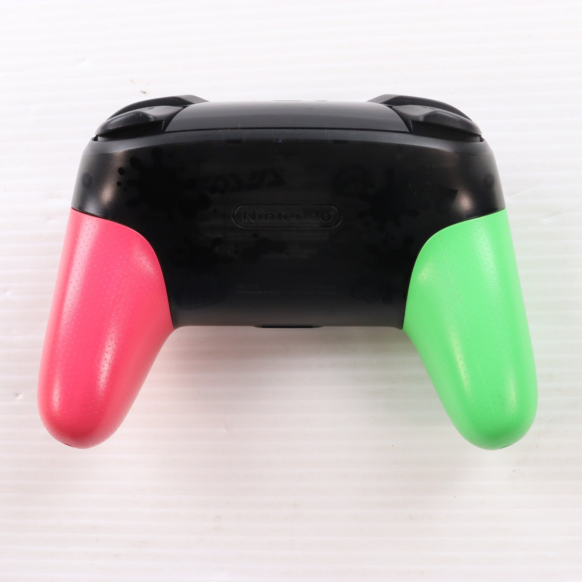 【中古即納】[ACC][Switch] Nintendo Switch Proコントローラー(ニンテンドースイッチ プロコントローラー) スプラトゥーン2エディション 任天堂(HAC-A-FSSKB)(20170721)