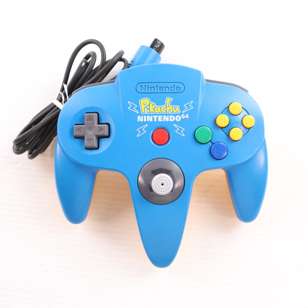 【中古即納】[ACC][N64] ピカチュウ コントローラ ブロス NINTENDO64(ニンテンドウ64) コントローラ ブロス(ブルー&イエロー) 任天堂(NUS-005)(20000821)