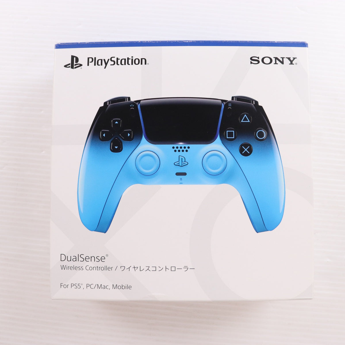 【中古即納】[ACC][PS5] DualSense(デュアルセンス) ワイヤレスコントローラー リズム ブルー SIE(CFI-ZCT2J15)(20260312)