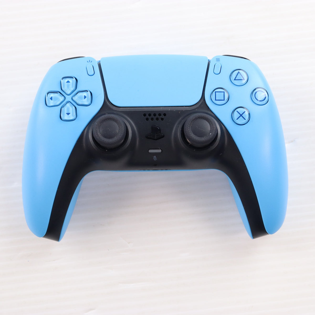 【中古即納】[ACC][PS5] DualSense(デュアルセンス) ワイヤレスコントローラー スターライト ブルー SIE(CFI-ZCT1J05)(20220114)
