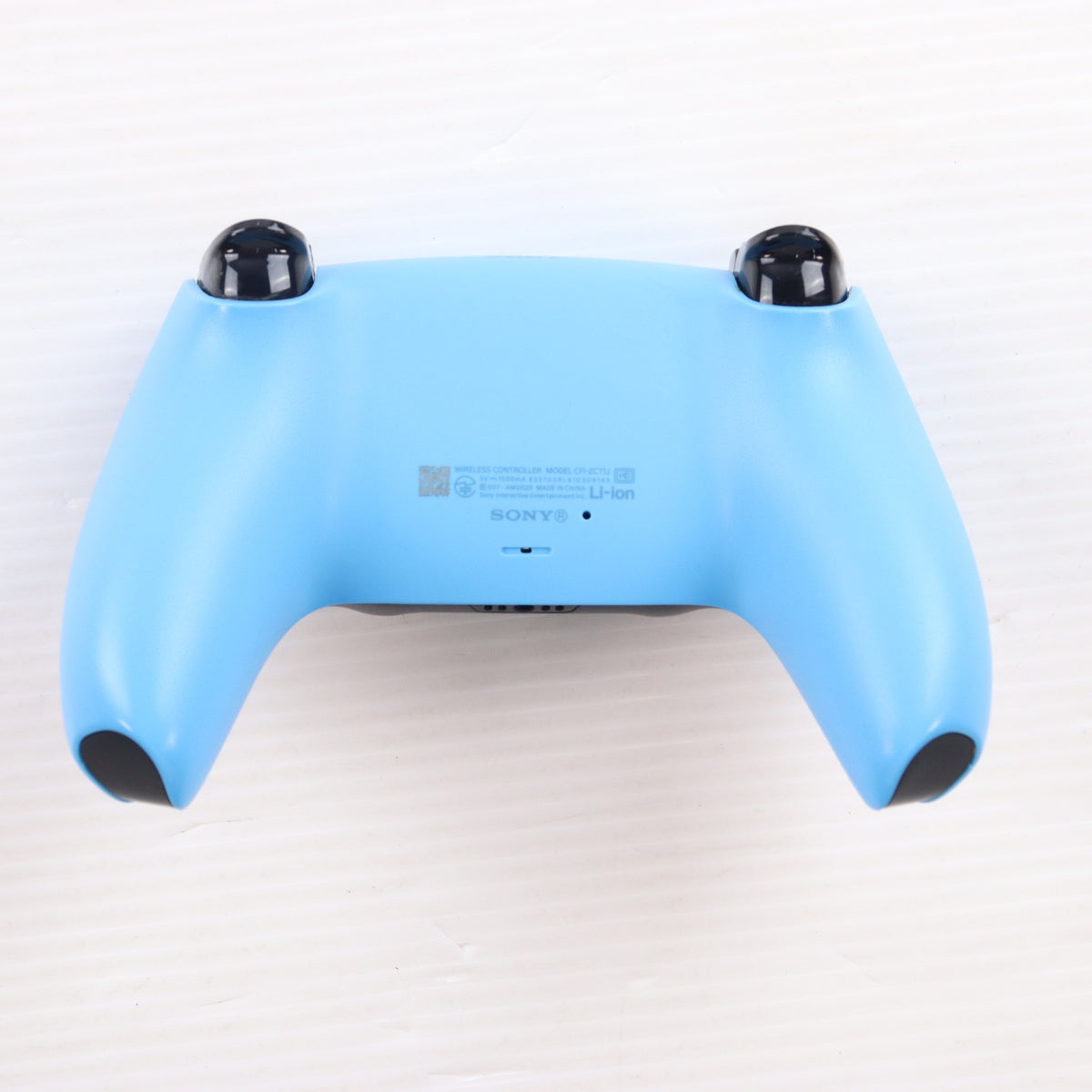【中古即納】[ACC][PS5] DualSense(デュアルセンス) ワイヤレスコントローラー スターライト ブルー SIE(CFI-ZCT1J05)(20220114)