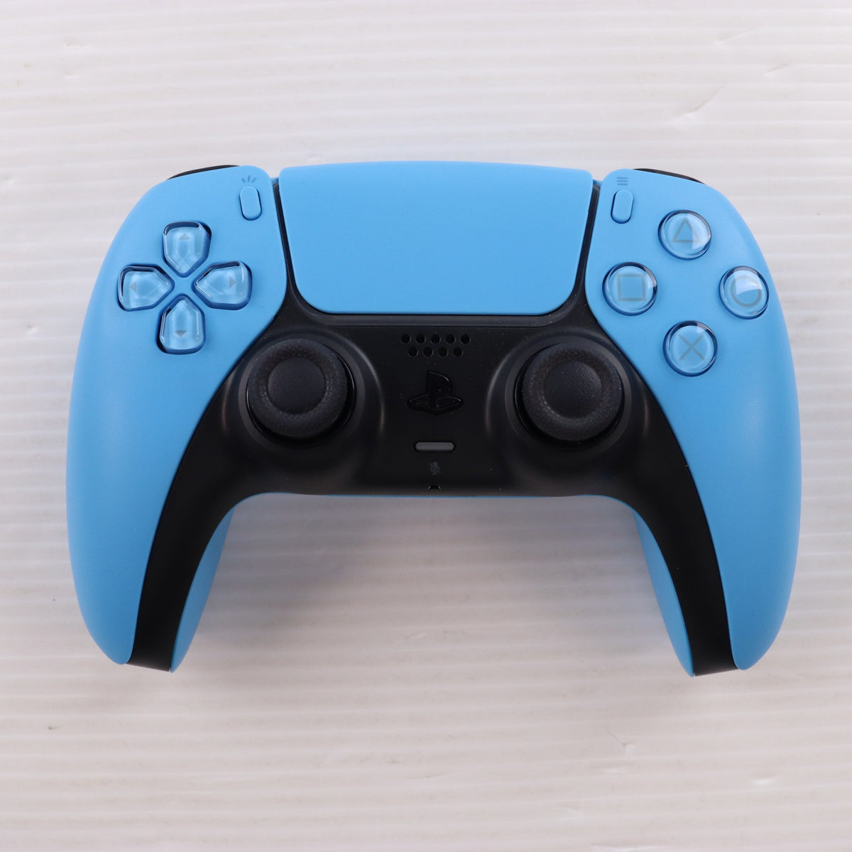 【中古即納】[ACC][PS5] DualSense(デュアルセンス) ワイヤレスコントローラー スターライト ブルー SIE(CFI-ZCT1J05)(20220114)