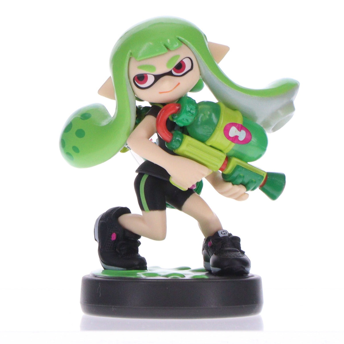 【中古即納】[ACC][Switch] amiibo(アミーボ) ガール【ライムグリーン】(スプラトゥーンシリーズ) 任天堂(NVL-C-AEAF)(20160707)