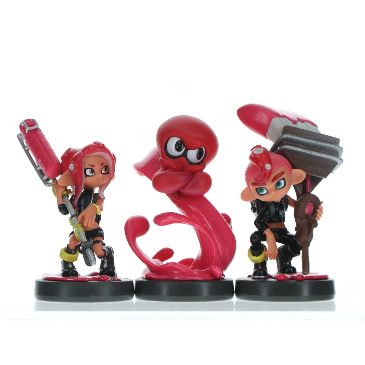 【中古即納】[ACC][Switch] amiibo(アミーボ) トリプルセット(タコガール/タコ/タコボーイ) スプラトゥーンシリーズ 任天堂(NVL-E-AE3E)(20181109)