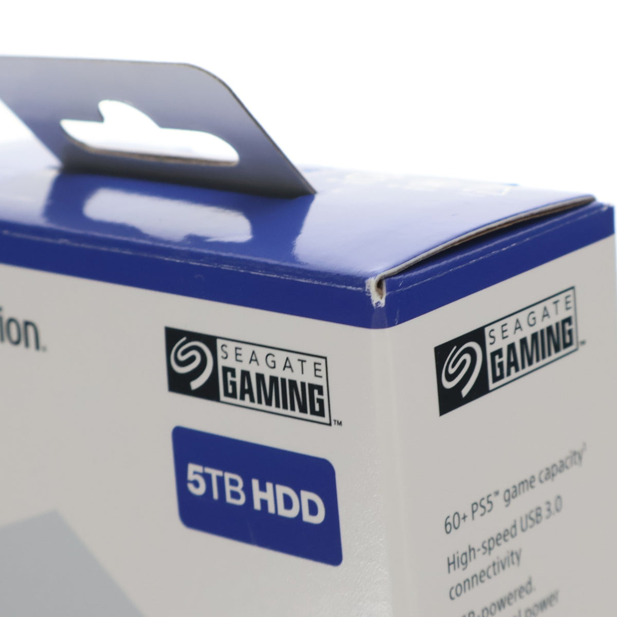 【中古即納】[ACC][PS5] SEAGATE ゲームドライブ PS5用 外付けHDD 5TB ホワイト ソニーライセンス商品 SEAGATE(STLV5000300)(20240228)