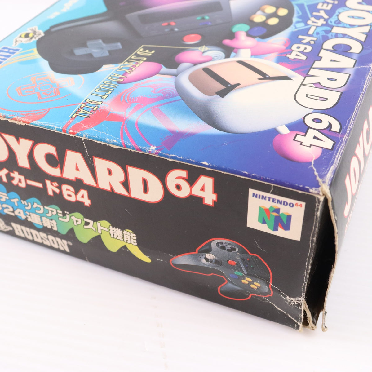 【中古即納】[ACC][N64] NINTENDO64専用 ジョイカード64(JOYCARD64) 任天堂ライセンス商品 ハドソン(HC-739)(19970808)