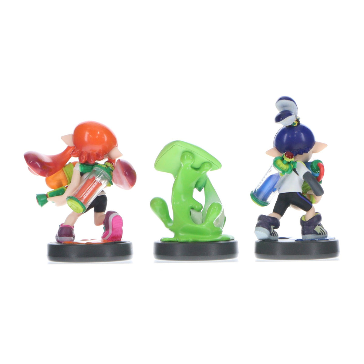【中古即納】[ACC][Switch] Splatoon 3-pack amiibo(アミーボ トリプルセット[ガール/イカ/ボーイ](スプラトゥーンシリーズ) 北米版 任天堂(NVL-E-AE3A-USZ)(20150528)