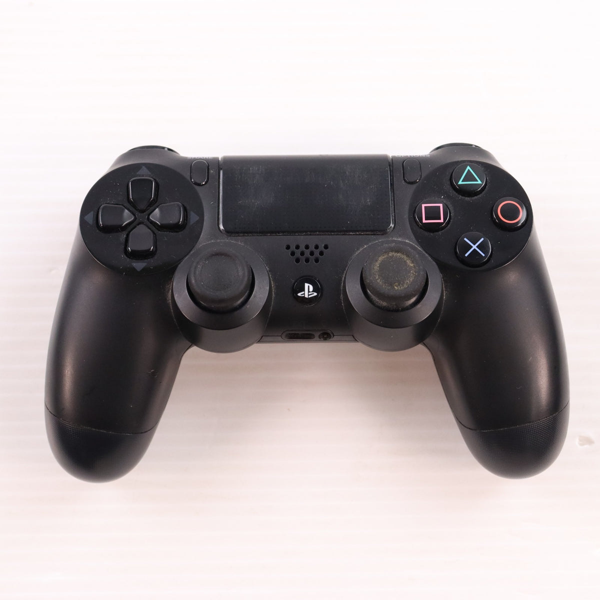 【中古即納】[ACC][PS4] ワイヤレスコントローラー デュアルショック4(DUALSHOCK4) ジェット・ブラック SCE(CUH-ZCT1J)(20140222)