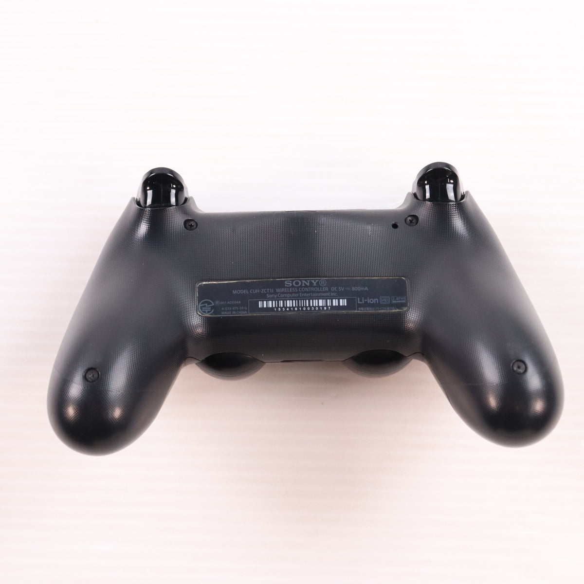 【中古即納】[ACC][PS4] ワイヤレスコントローラー デュアルショック4(DUALSHOCK4) ジェット・ブラック SCE(CUH-ZCT1J)(20140222)