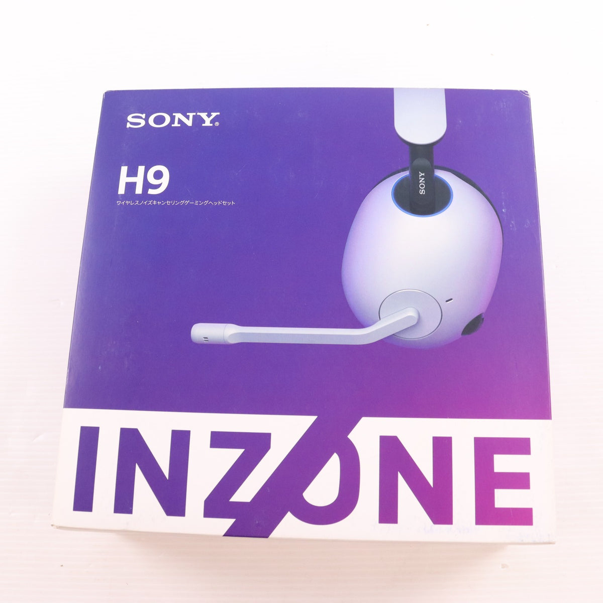 【中古即納】[ACC][PS4] ワイヤレスノイズキャンセリングゲーミングヘッドセット INZONE(インゾーン) H9 ホワイト SIE(WH-G900N)(20220708)