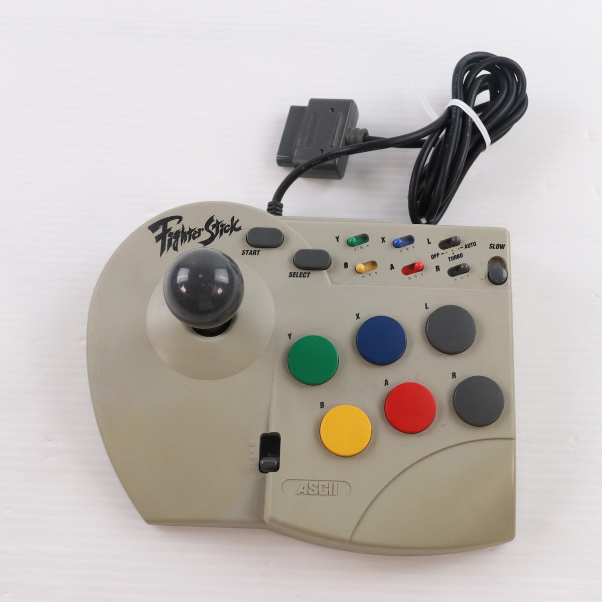 【中古即納】[ACC][SFC] スーパーファミコン専用 Fighter Stick(ファイタースティック) 任天堂ライセンス商品 アスキー(AS-9981-SF)(19930916)