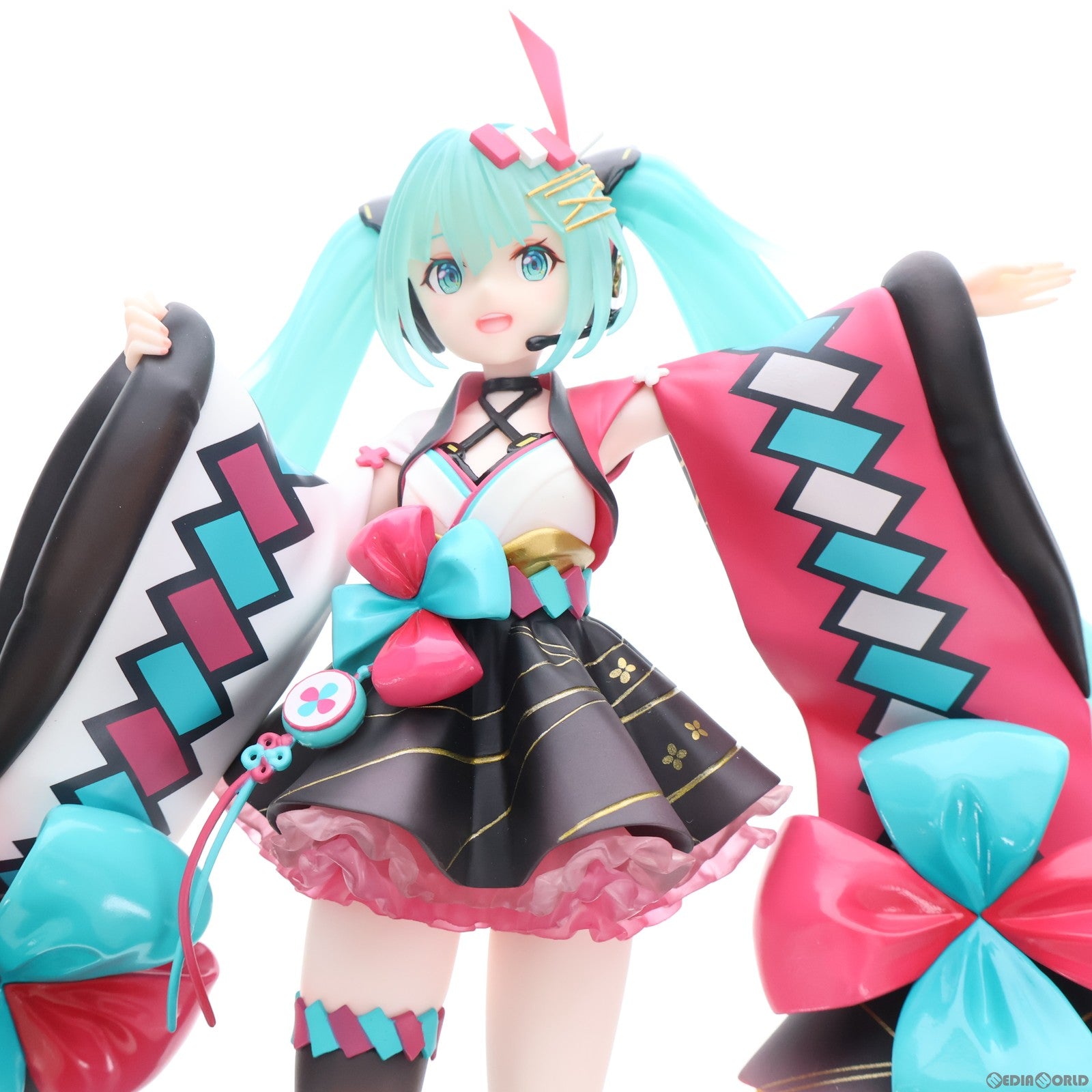 【中古即納】[FIG] F:NEX(フェネクス) 限定 初音ミク マジカルミライ 2020 -夏まつり-Ver. キャラクター・ボーカル・シリーズ 01 初音ミク 1/7 完成品 フィギュア(AMU-FNX205) F:NEX(フェネクス) /フリュー(20210630)