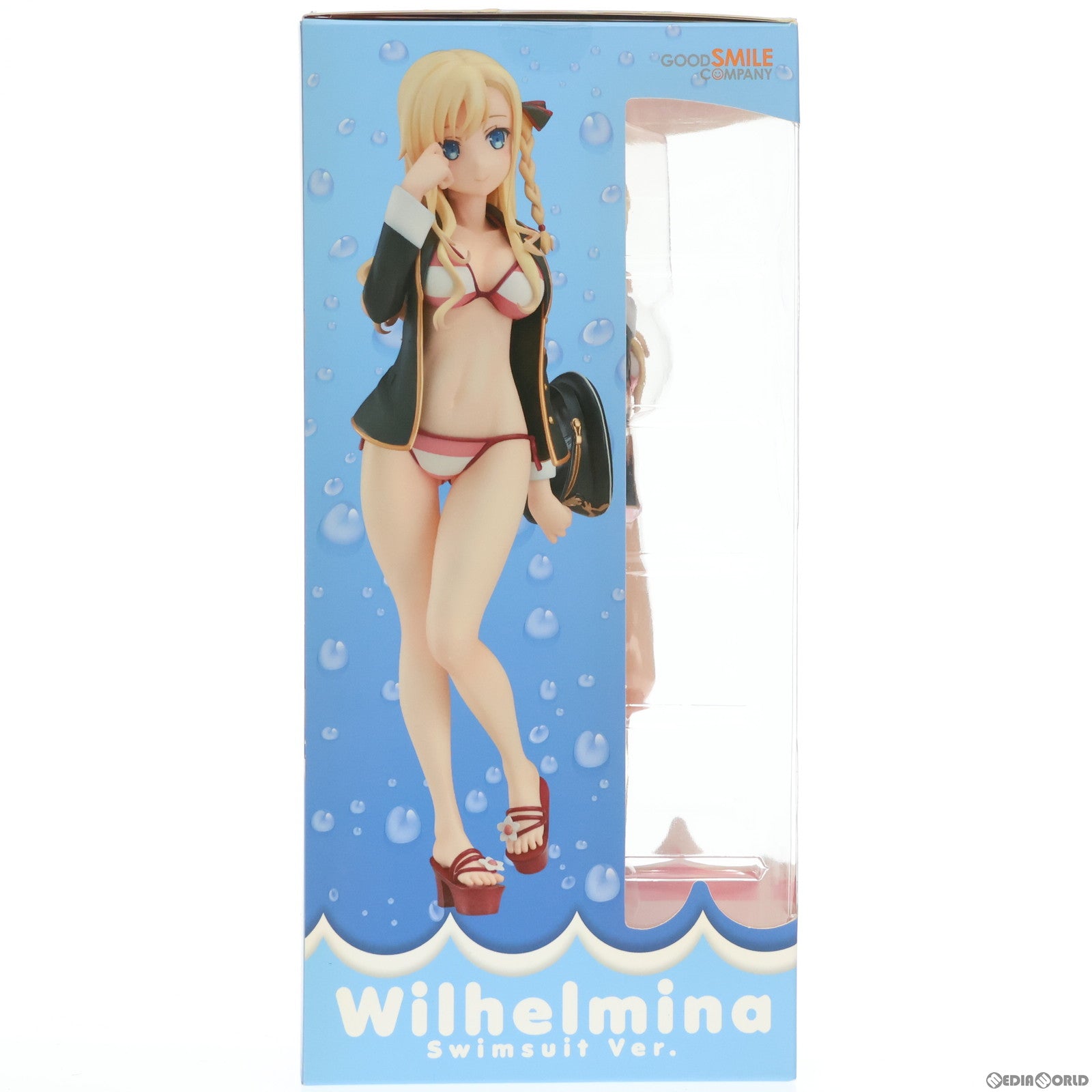 中古即納】[FIG]ヴィルヘルミーナ 水着Ver. ハイスクール・フリート 1/8 完成品 フィギュア グッドスマイルカンパニー