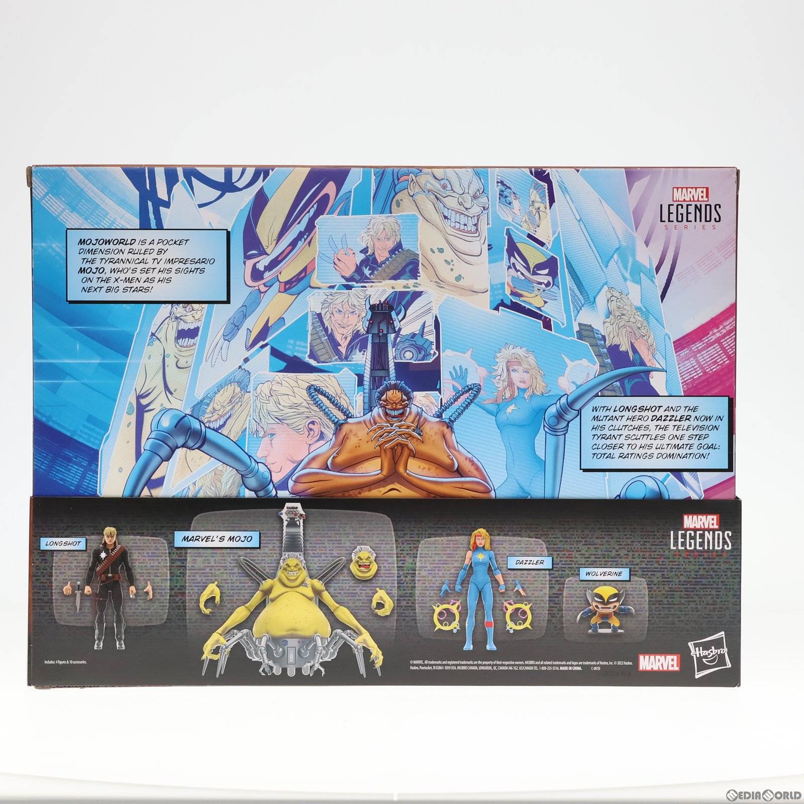 【中古即納】[FIG] モジョーワールド 4パック マーベル・レジェンド X-MENシリーズ 6インチ・アクションフィギュア ハズブロ/ホットトイズ(20221029)