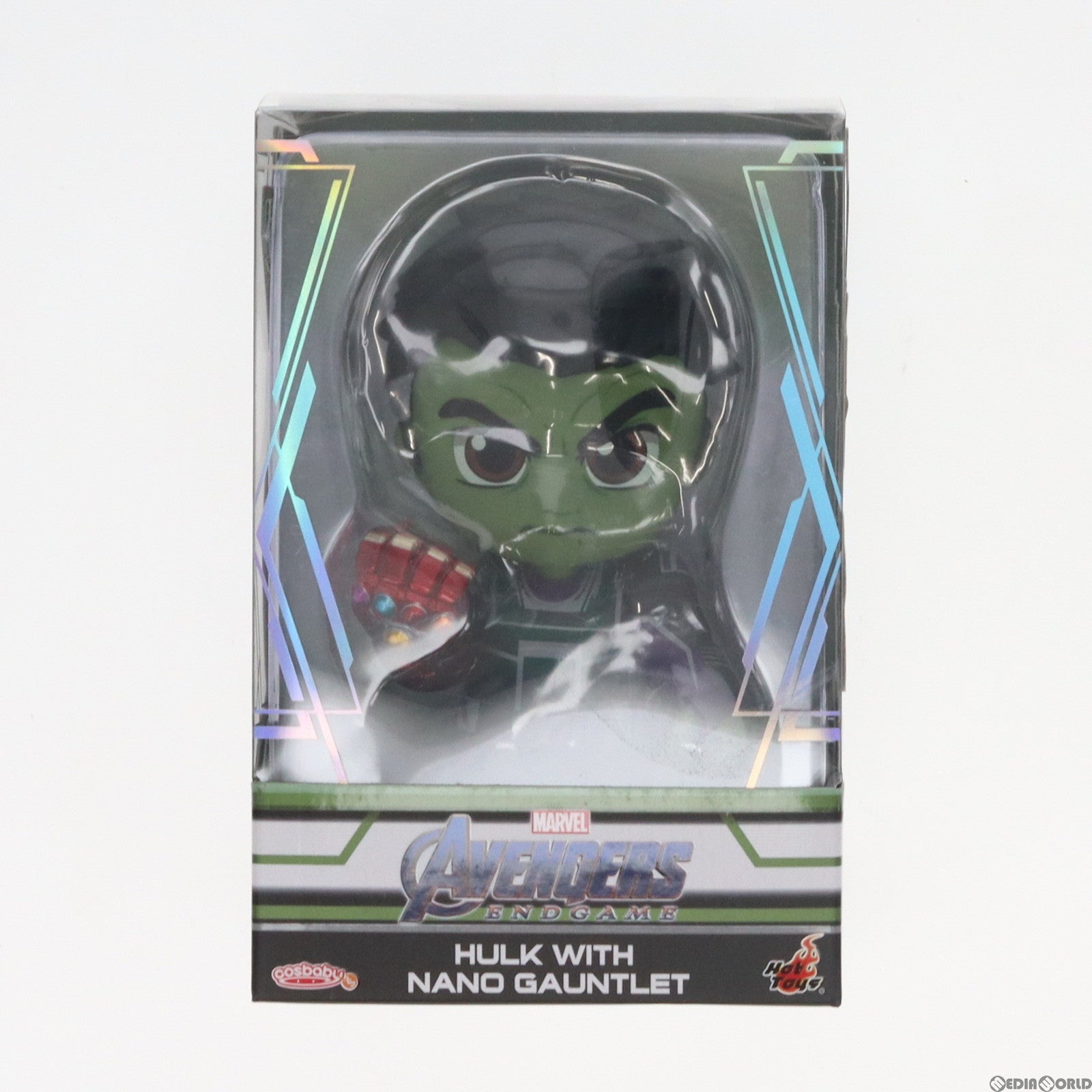 【中古即納】[FIG] コスベイビー サイズS ハルク(ナノ・ガントレット付き版) アベンジャーズ/エンドゲーム 完成品 フィギュア(COS#570) ホットトイズ(20190829)
