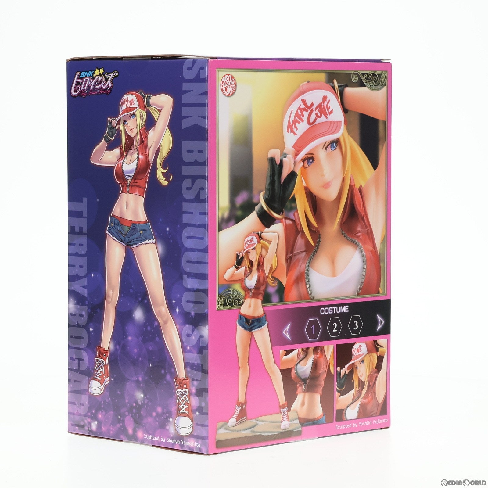 中古即納】[FIG]SNK美少女 テリー・ボガード -SNKヒロインズ Tag Team Frenzy- 1/7 完成品 フィギュア(SV315)  コトブキヤ