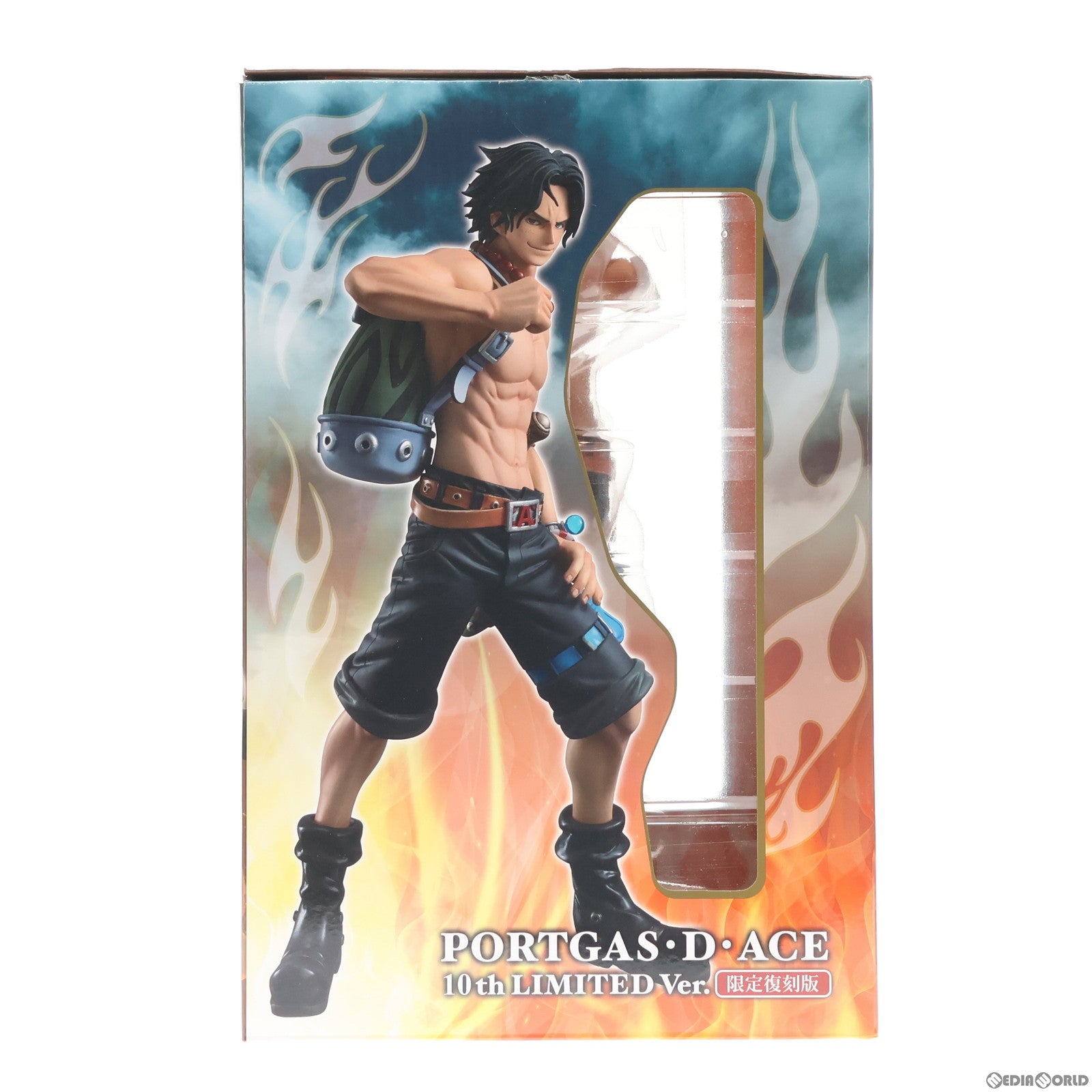 【中古即納】[FIG] Portrait.Of.Pirates P.O.P NEO-DX ポートガス・D・エース 10th LIMITED Ver. 限定復刻版 ONE PIECE(ワンピース) 1/8 完成品 フィギュア プレミアムバンダイ&一部店舗&オンラインショップ限定 メガハウス(20221216)