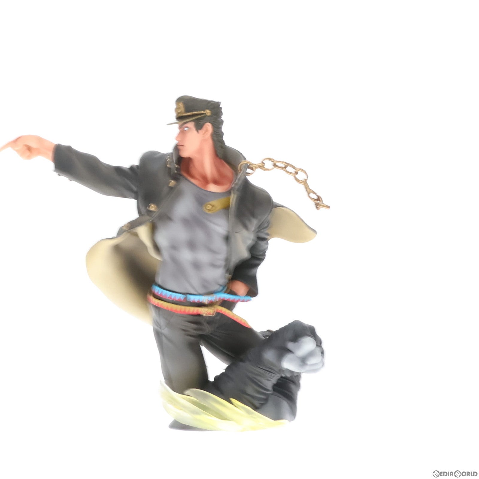 【中古即納】[FIG]超像Artコレクション 空条承太郎(くうじょうじょうたろう) Black Ver. ジョジョの奇妙な冒険 第三部 スターダストクルセイダース 完成品 フィギュア メディコス・エンタテインメント(20080930)