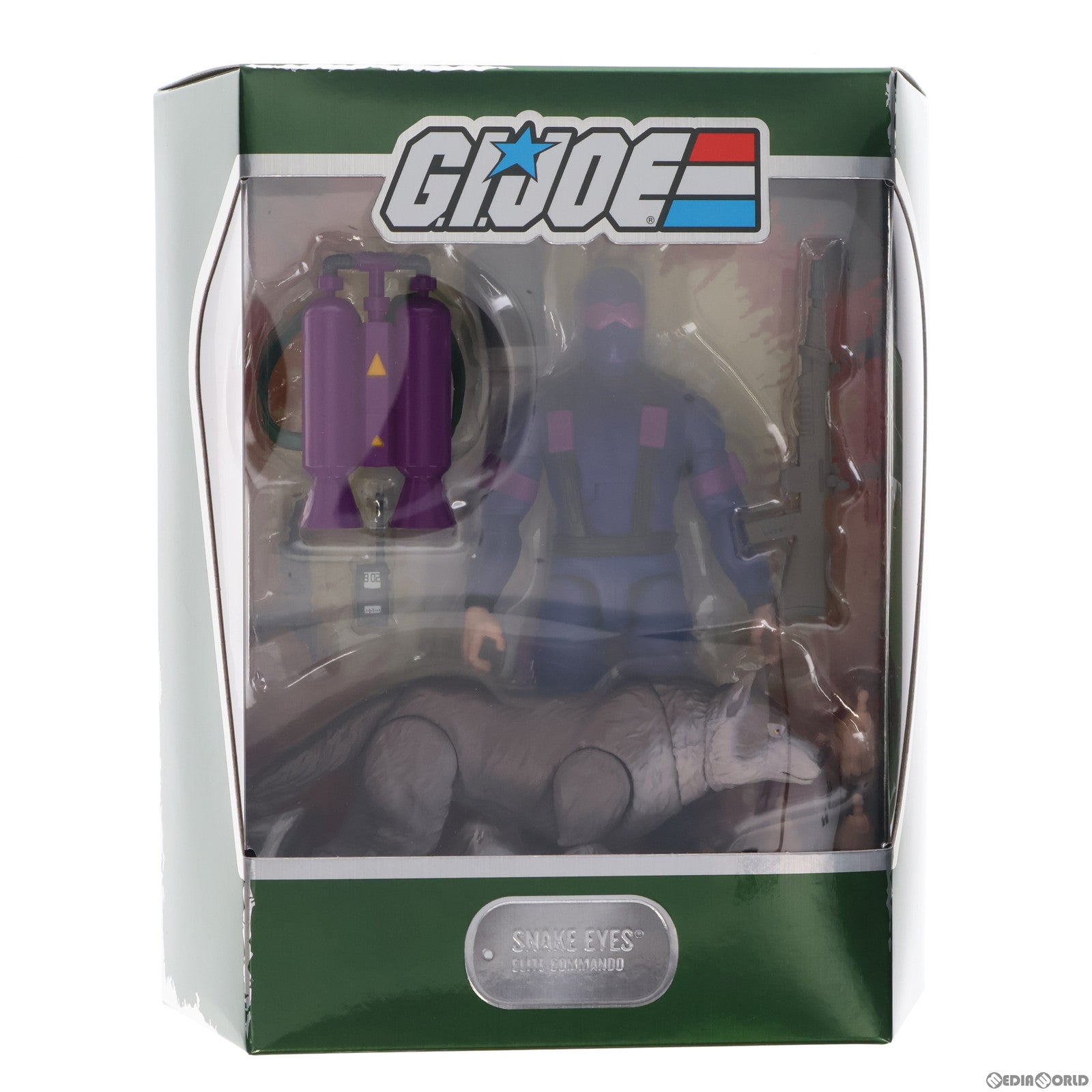 【中古即納】[FIG] スネークアイズ G.I.ジョー アルティメイト 8インチ アクションフィギュア スーパー7(20220630)