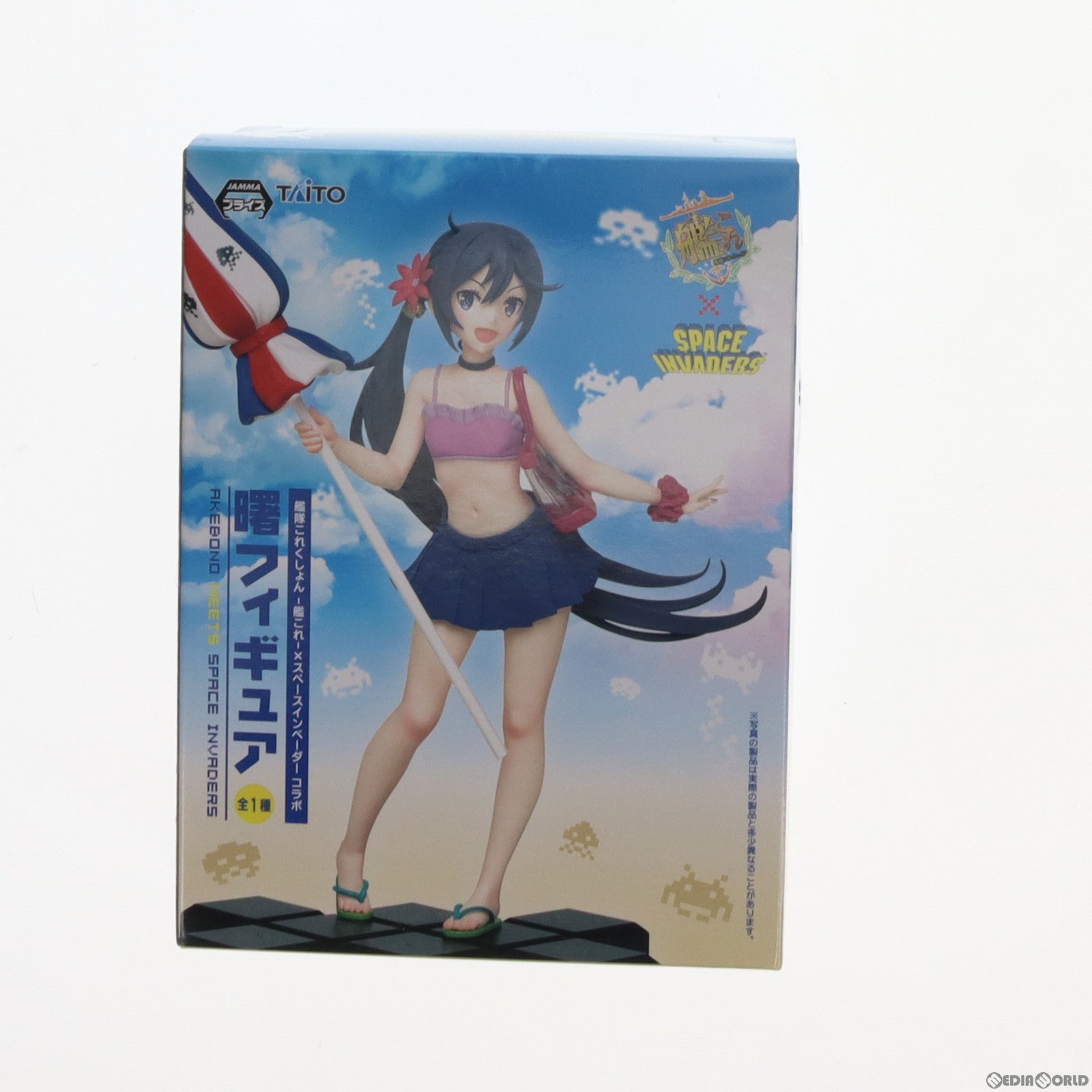 【中古即納】[FIG]曙(あけぼの) 水着Ver. 艦隊これくしょん -艦これ-×スペースインベーダー コラボ フィギュア プライズ(451020100) タイトー(20171231)