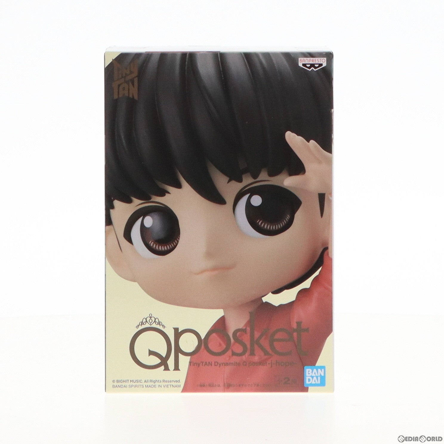 【中古即納】[FIG] ジェイホープ(BTS/防弾少年団) A(髪ブラック) TinyTAN(タイニータン) Dynamite Q posket-j-hope- フィギュア プライズ(2598503) バンプレスト(20220920)