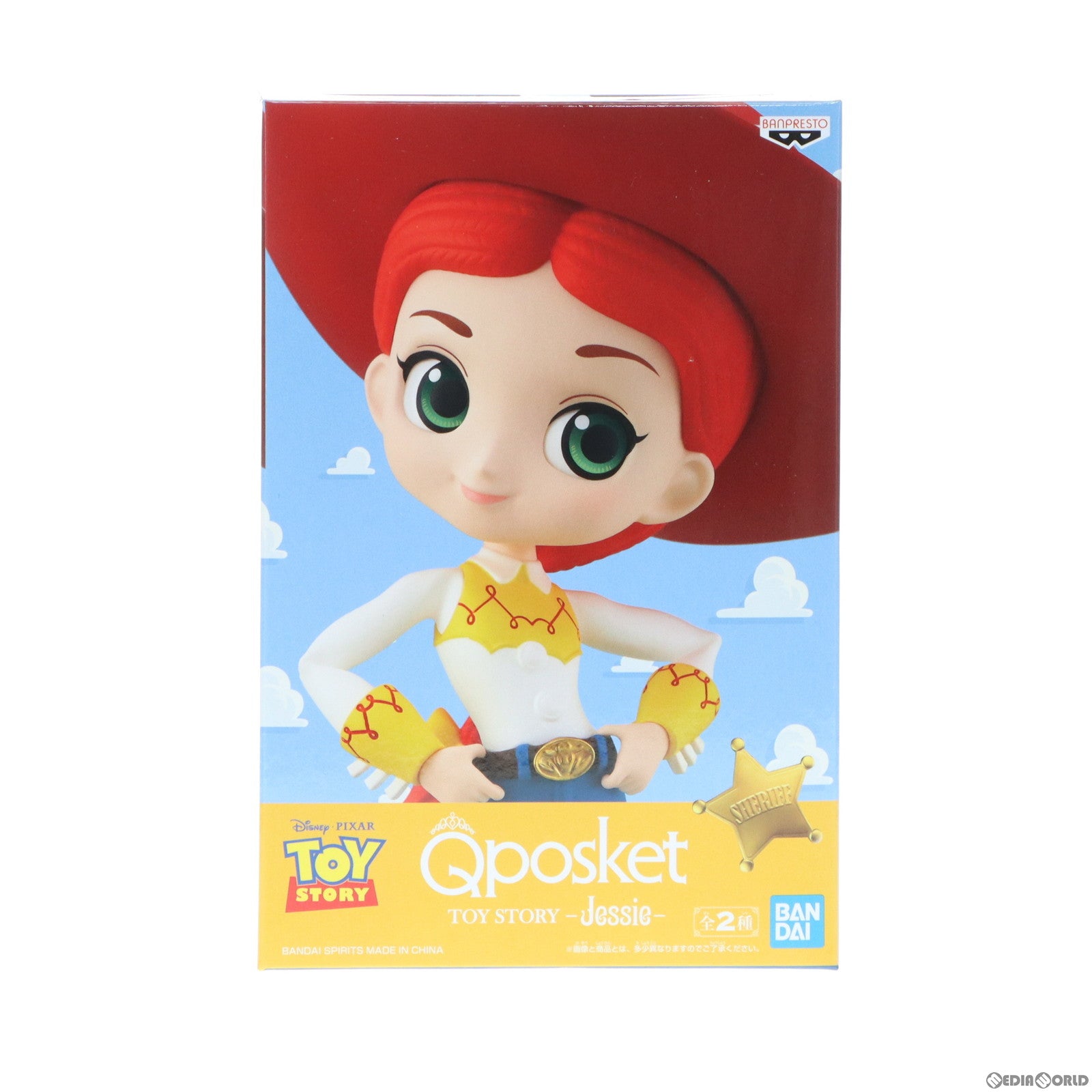 【中古即納】[FIG] ジェシー(A 服装濃) Q posket TOY STORY -Jessie- トイ・ストーリー フィギュア プライズ バンプレスト(20200618)