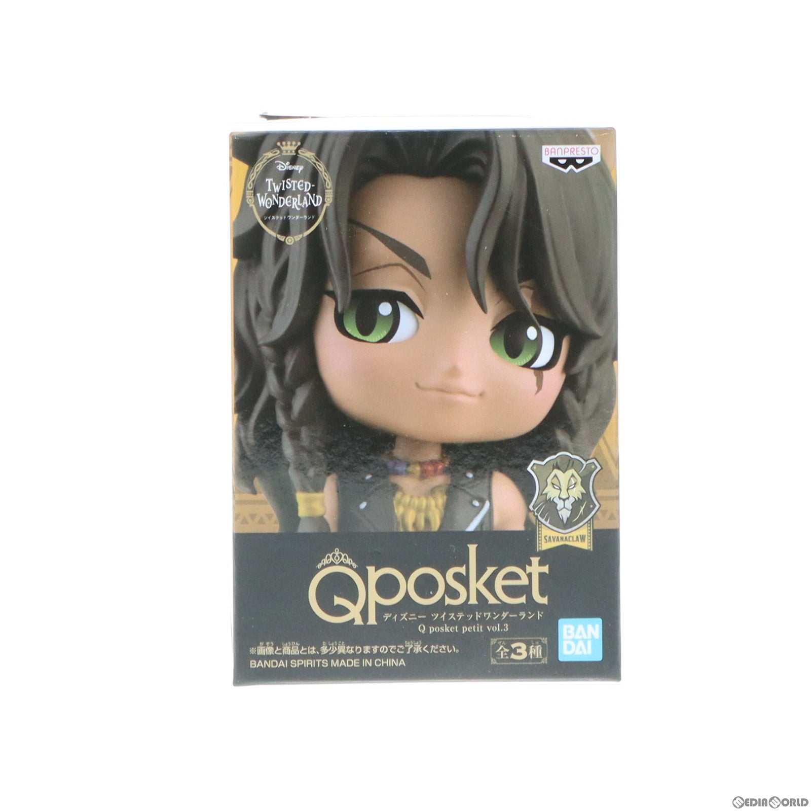 【中古即納】[FIG] レオナ・キングスカラー ディズニー ツイステッドワンダーランド Q posket petit vol.3 フィギュア プライズ(2534328) バンプレスト(20210430)