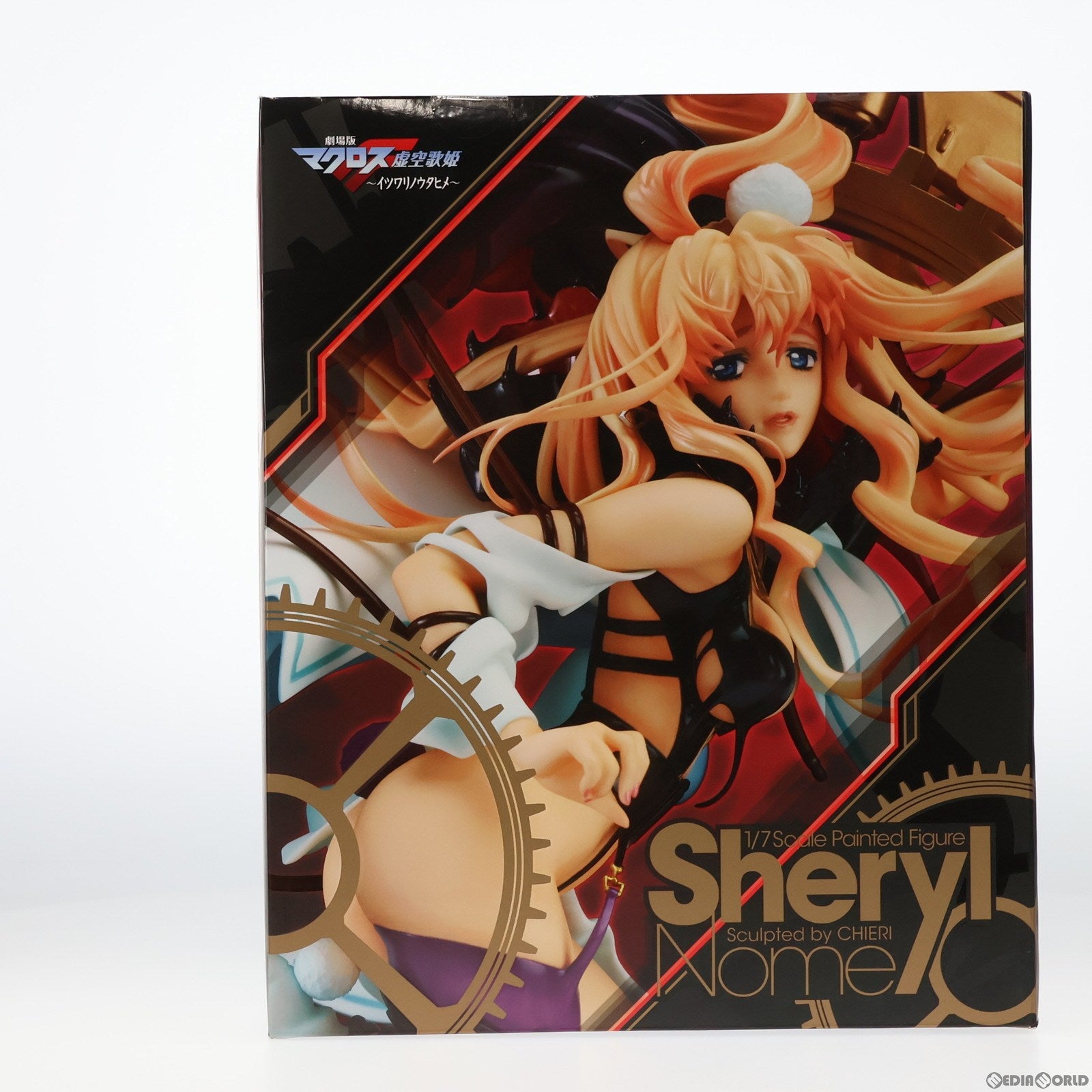 【中古即納】[FIG]シェリル・ノーム 劇場版マクロスF 〜イツワリノウタヒメ〜 1/7 完成品 フィギュア マックスファクトリー(20140521)