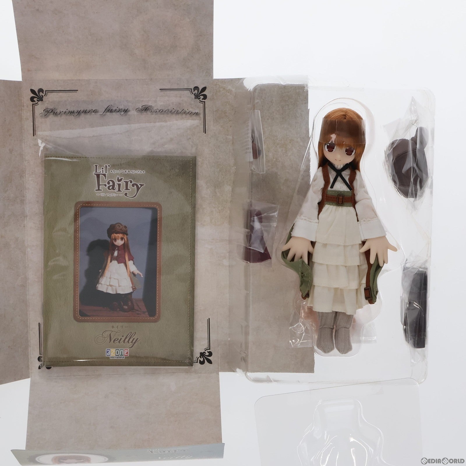 【中古即納】[DOL] Lil Fairy(リルフェアリー) 〜ちいさなお手伝いさん〜 ネイリー 1/12 完成品 ドール(PID011-LFN) アゾン(20160128)