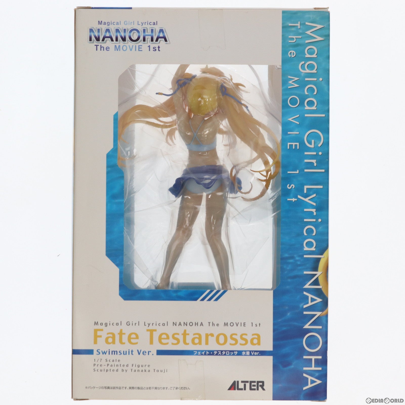 【中古即納】[FIG]フェイト・テスタロッサ 水着Ver. 魔法少女リリカルなのは The MOVIE 1st 1/7 完成品 フィギュア アルター(20111231)