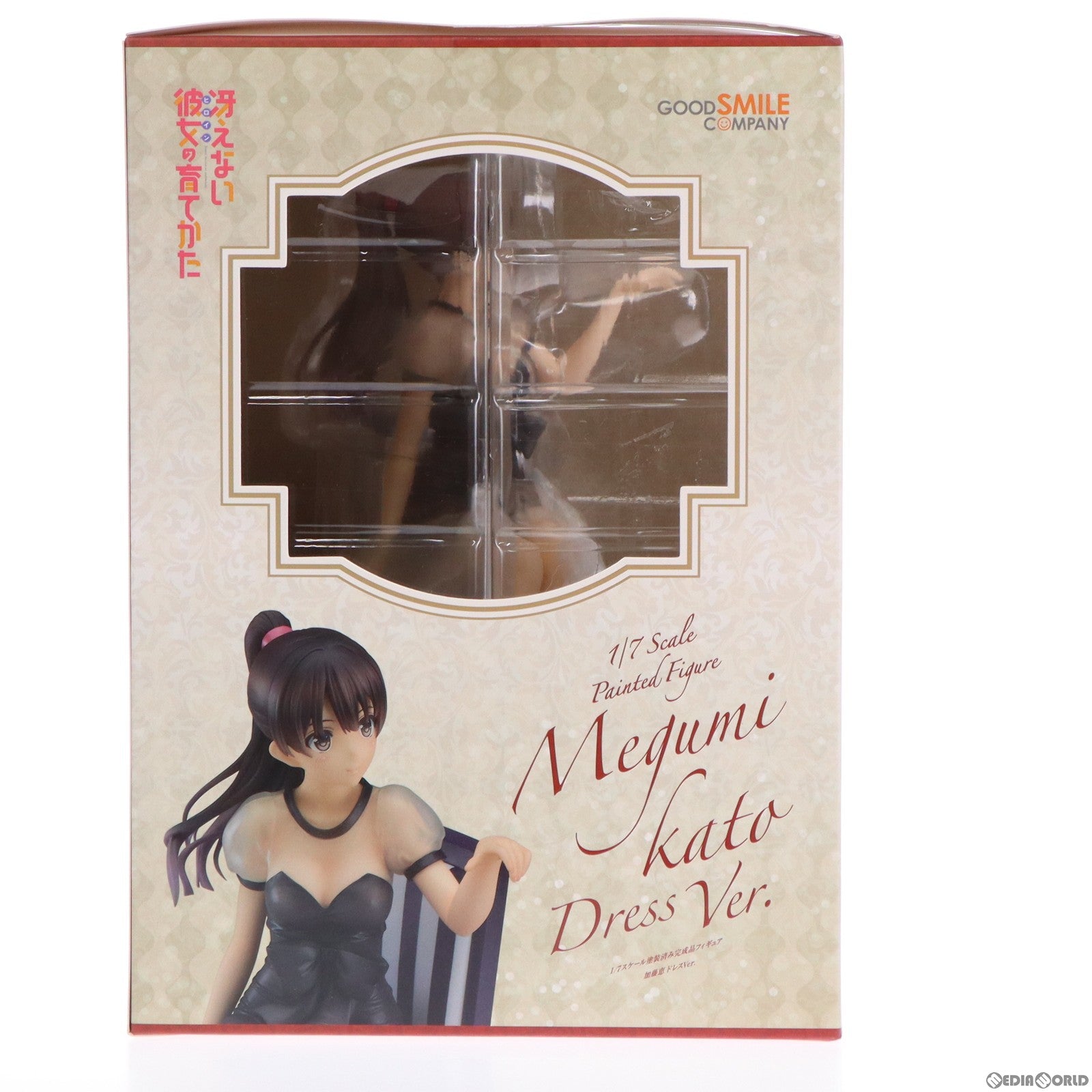【中古即納】[FIG] 加藤恵(かとうめぐみ) ドレスVer. 冴えない彼女の育てかた 1/7 完成品 フィギュア グッドスマイルカンパニー(20190131)