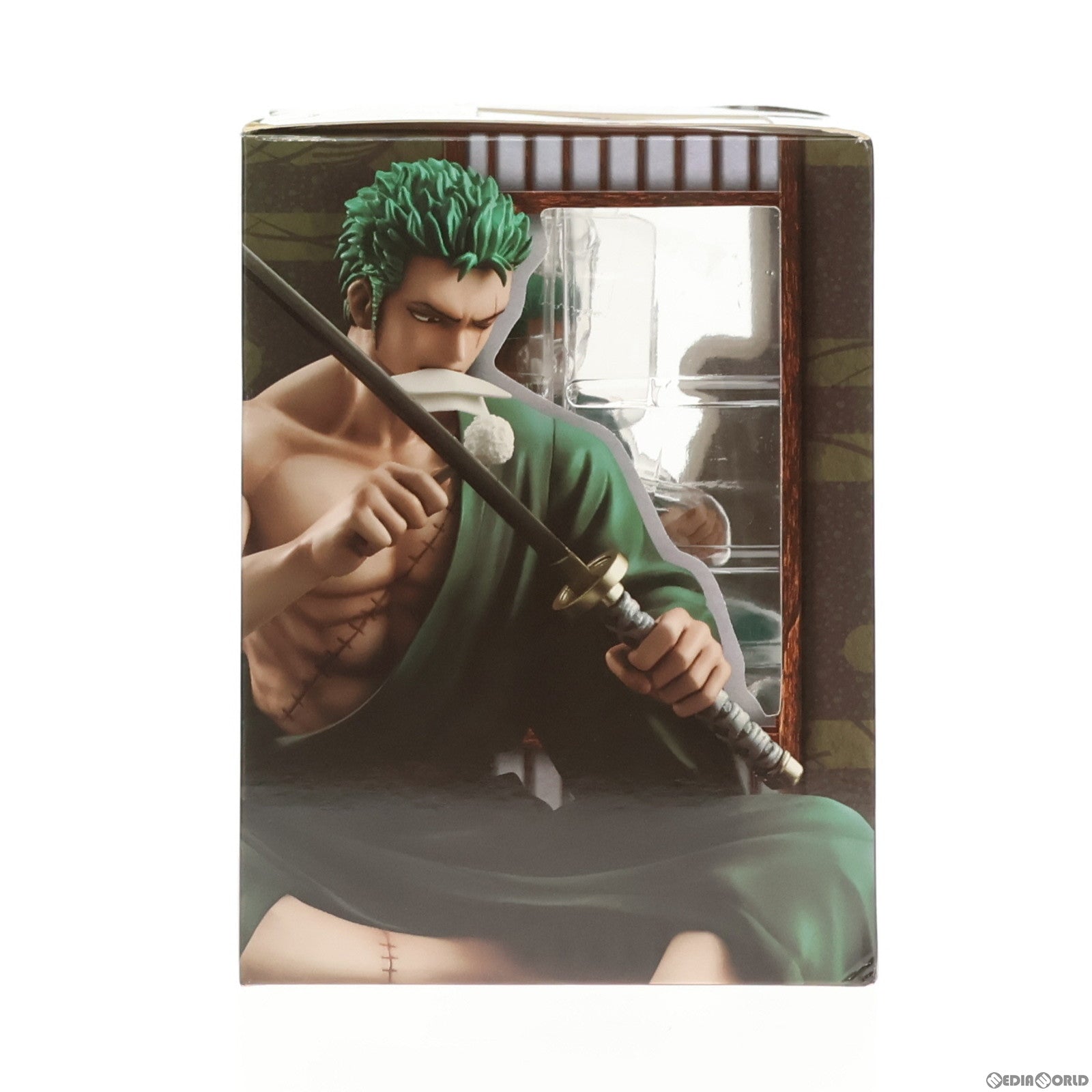 【中古即納】[FIG]Portrait.Of.Pirates P.O.P ロロノア・ゾロ ワンピース『S.O.C』 ONE PIECE(ワンピース) 完成品 フィギュア プレミアムバンダイ&麦わらストア&オンラインショップ限定 メガハウス(20170531)