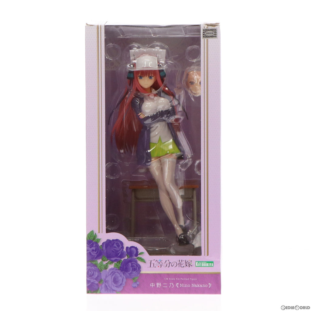 【中古即納】[FIG]中野二乃(なかのにの) 五等分の花嫁 1/8 完成