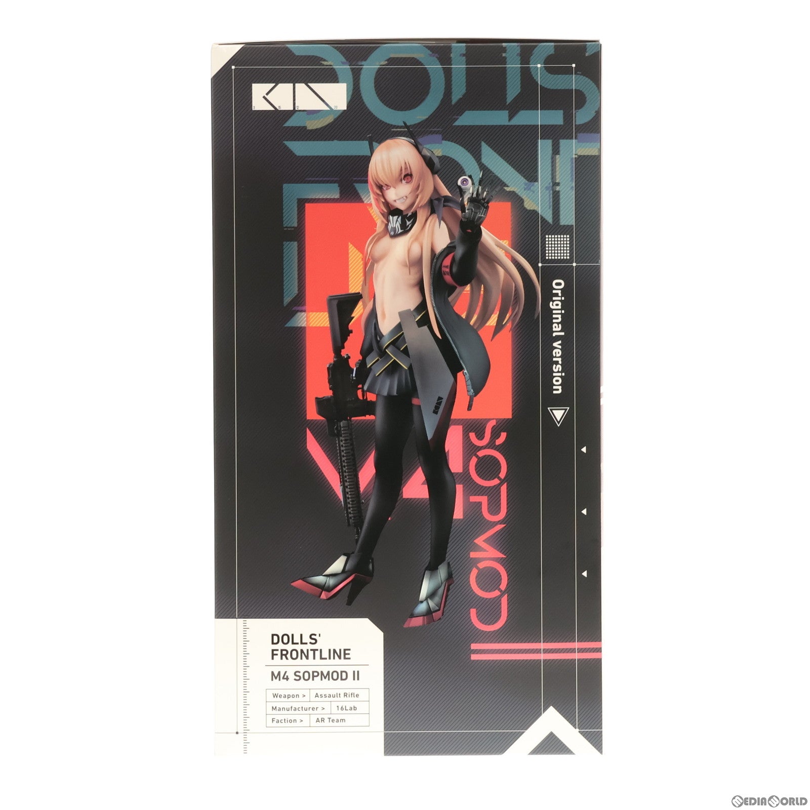 【中古即納】[FIG] あみあみ限定 M4 SOPMOD II(オリジナル版) ドールズフロントライン 1/7 完成品 フィギュア あみあみ×AMAKUNI(アマクニ) (20220331)