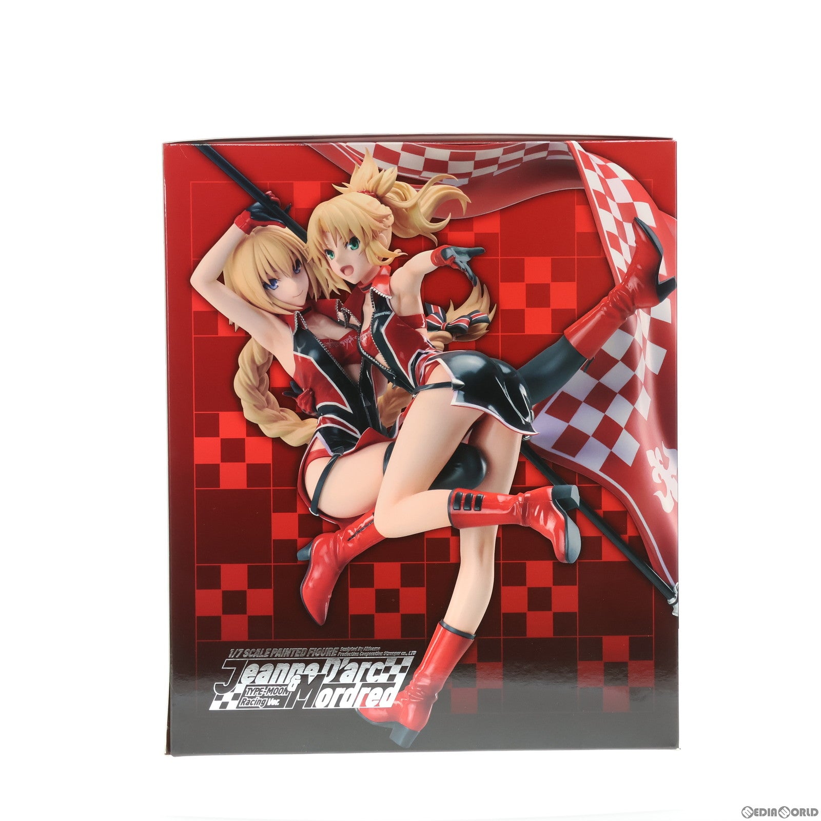 【中古即納】[FIG] プラスワンオンラインショップ限定 ジャンヌ・ダルク モードレッド TYPE-MOON Racing ver. Fate/Apocrypha(フェイト/アポクリファ) 1/7 完成品 フィギュア 東京フィギュア/プラスワン(20200531)