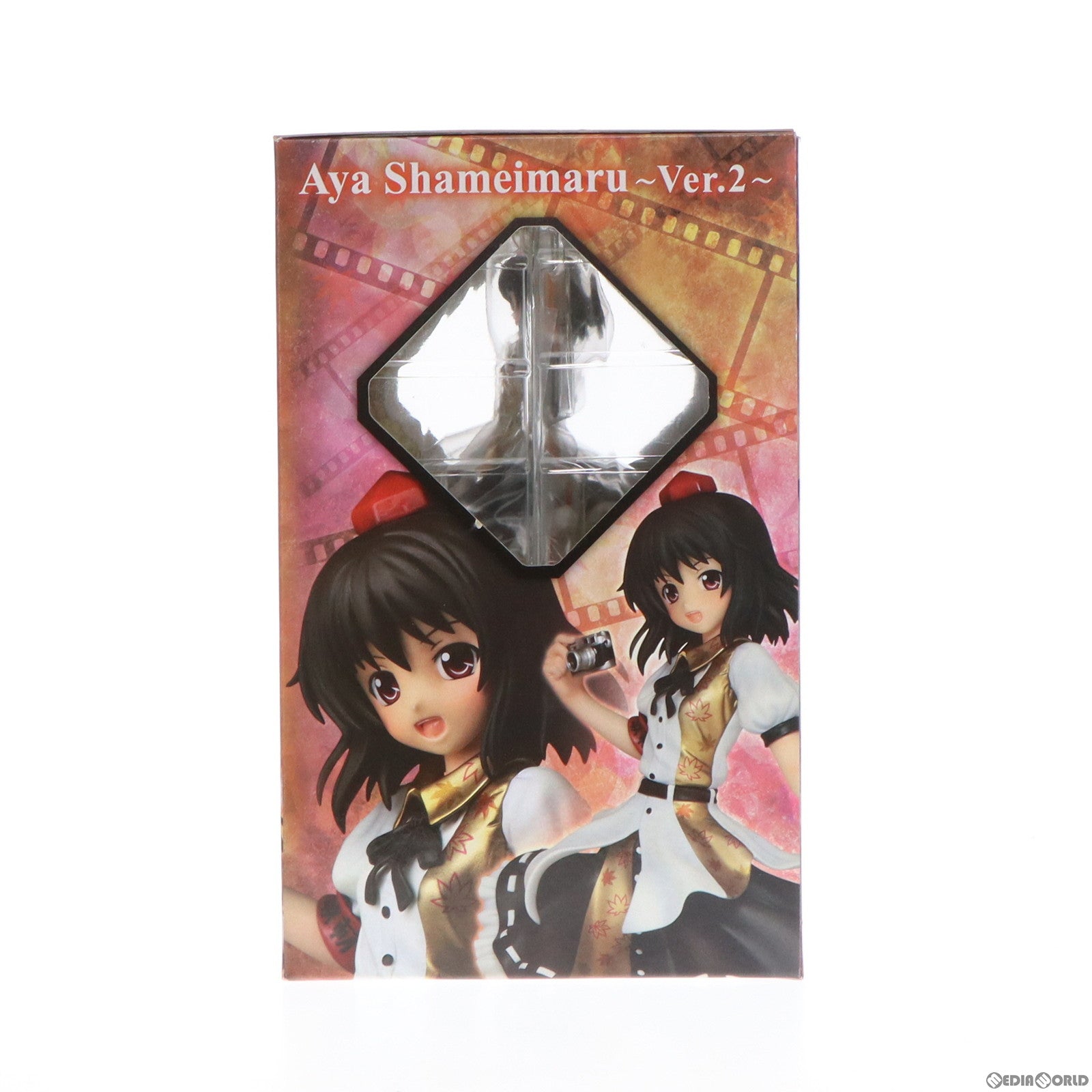 【中古即納】[FIG] 射命丸文(しゃめいまるあや) 〜Ver.2〜 東方Project 1/8 完成品 フィギュア グリフォンエンタープライズ(20120831)