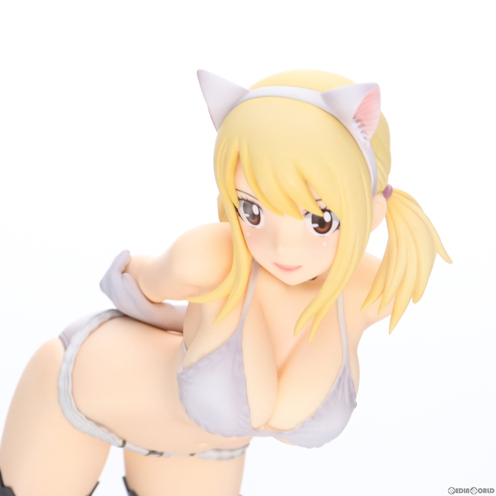 【中古即納】[FIG]ルーシィ・ハートフィリア・白猫Gravure_Style FAIRY TAIL(フェアリーテイル) 1/6 完成品 フィギュア  オルカトイズ(20160520)